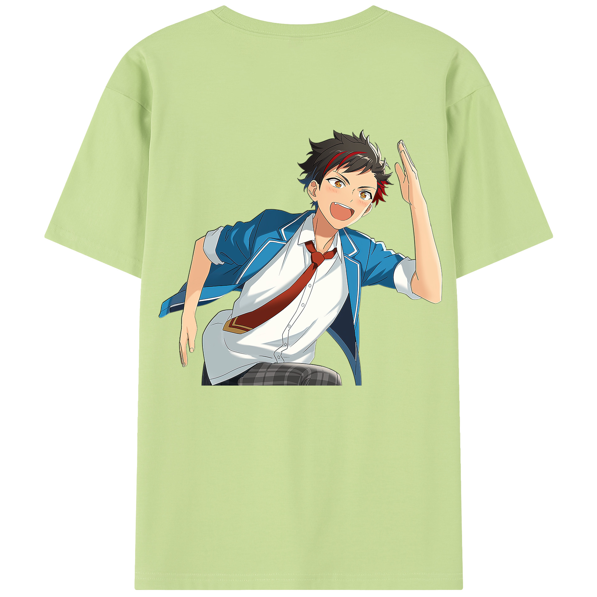 （画像用） あんさんぶるスターズ! Ensemble Stars 綿100％半袖Tシャツ（背面プリント）